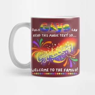 If You Can Read This, You're Gay - Funny Mug